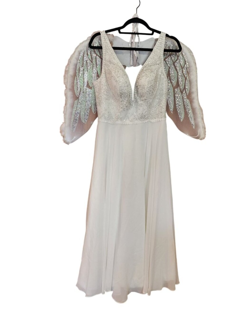 Merry's Deluxe Angel Costume Or Just An Evening Dress Womens Size 10
